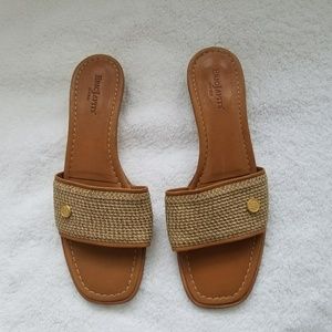 Eric Javits NWOB Size 91/2N AA Tan Slide Sandal
